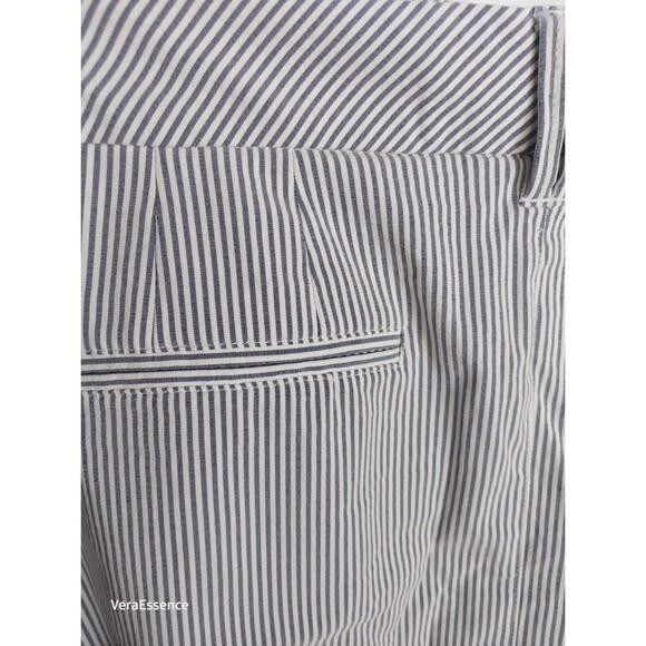 Charter Club Blue Striped Seersucker Skort with Comfort Waist Sz 18W $64.50 - Picture 6 of 8